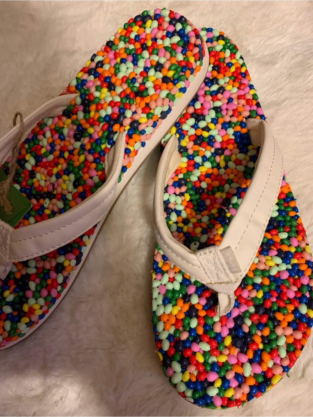 NEW! Sanuk Bubblecush Flip Flops Size 7